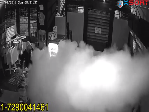 UR Fog cannon stopped crime - Fogging Security System - Xsort Technologies